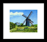The Old Mill Cape Cod Massachusetts - Framed Print