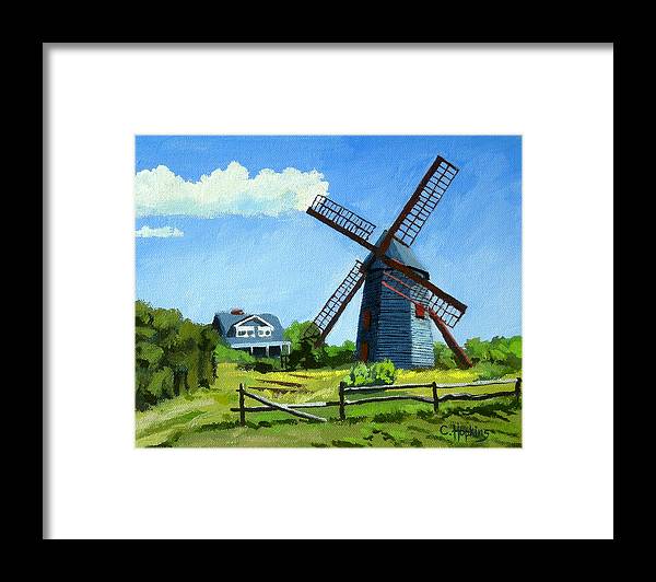 The Old Mill Cape Cod Massachusetts - Framed Print