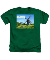 The Old Mill Cape Cod Massachusetts - Kids T-Shirt
