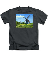 The Old Mill Cape Cod Massachusetts - Kids T-Shirt