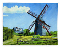 The Old Mill Cape Cod Massachusetts - Blanket