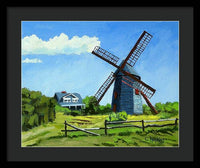 The Old Mill Cape Cod Massachusetts - Framed Print