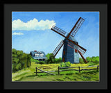The Old Mill Cape Cod Massachusetts - Framed Print