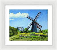 The Old Mill Cape Cod Massachusetts - Framed Print