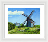 The Old Mill Cape Cod Massachusetts - Framed Print
