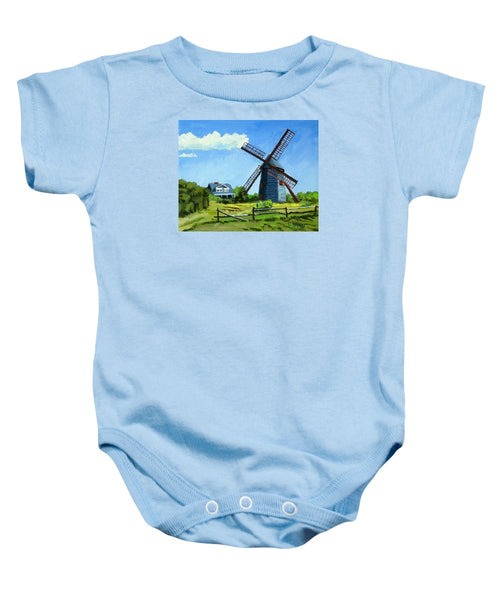 The Old Mill Cape Cod Massachusetts - Baby Onesie