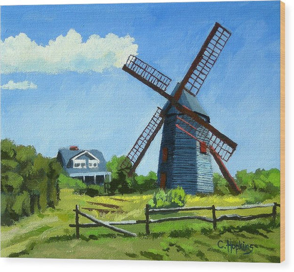 The Old Mill Cape Cod Massachusetts - Wood Print