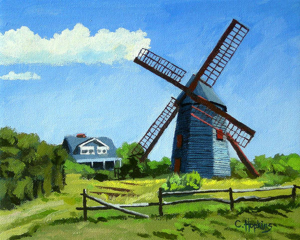 The Old Mill Cape Cod Massachusetts - Art Print