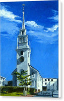Trinity Church Newport Rhode Island - Canvas Print