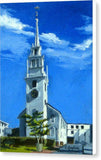 Trinity Church Newport Rhode Island - Canvas Print
