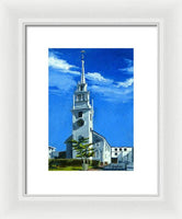 Trinity Church Newport Rhode Island - Framed Print