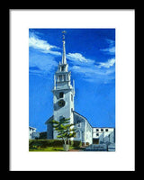 Trinity Church Newport Rhode Island - Framed Print