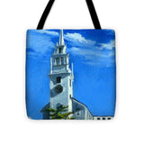 Trinity Church Newport Rhode Island - Tote Bag