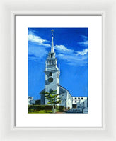 Trinity Church Newport Rhode Island - Framed Print