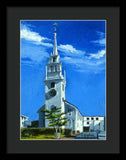 Trinity Church Newport Rhode Island - Framed Print