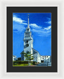 Trinity Church Newport Rhode Island - Framed Print