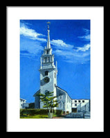Trinity Church Newport Rhode Island - Framed Print