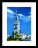 Trinity Church Newport Rhode Island - Framed Print