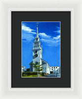 Trinity Church Newport Rhode Island - Framed Print