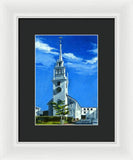 Trinity Church Newport Rhode Island - Framed Print