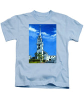 Trinity Church Newport Rhode Island - Kids T-Shirt