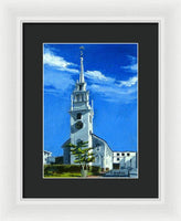 Trinity Church Newport Rhode Island - Framed Print
