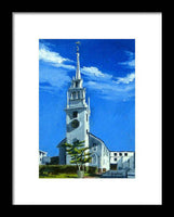 Trinity Church Newport Rhode Island - Framed Print