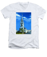 Trinity Church Newport Rhode Island - Men's V-Neck T-Shirt