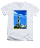 Trinity Church Newport Rhode Island - Men's V-Neck T-Shirt