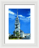 Trinity Church Newport Rhode Island - Framed Print