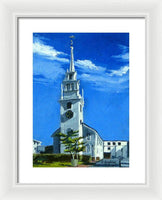 Trinity Church Newport Rhode Island - Framed Print