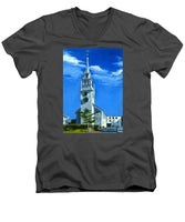 Trinity Church Newport Rhode Island - Men's V-Neck T-Shirt