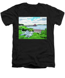 Truro Massachusetts - Men's V-Neck T-Shirt
