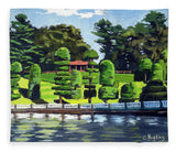 Hunnewell Estate Gardens Wellesley Massachusetts - Blanket