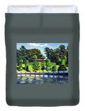 Hunnewell Estate Gardens Wellesley Massachusetts - Duvet Cover