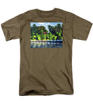 Hunnewell Estate Gardens Wellesley Massachusetts - Men's T-Shirt  (Regular Fit)