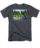 Hunnewell Estate Gardens Wellesley Massachusetts - Men's T-Shirt  (Regular Fit)