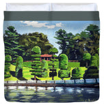 Hunnewell Estate Gardens Wellesley Massachusetts - Duvet Cover