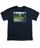 Hunnewell Estate Gardens Wellesley Massachusetts - Youth T-Shirt