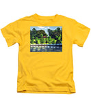 Hunnewell Estate Gardens Wellesley Massachusetts - Kids T-Shirt