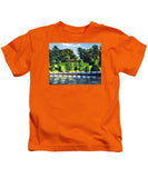 Hunnewell Estate Gardens Wellesley Massachusetts - Kids T-Shirt