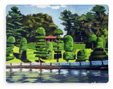 Hunnewell Estate Gardens Wellesley Massachusetts - Blanket