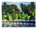 Hunnewell Estate Gardens Wellesley Massachusetts - Blanket