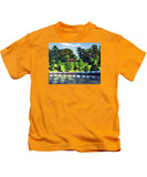 Hunnewell Estate Gardens Wellesley Massachusetts - Kids T-Shirt