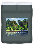 Hunnewell Estate Gardens Wellesley Massachusetts - Duvet Cover