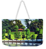 Hunnewell Estate Gardens Wellesley Massachusetts - Weekender Tote Bag