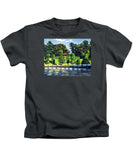 Hunnewell Estate Gardens Wellesley Massachusetts - Kids T-Shirt