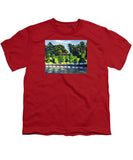 Hunnewell Estate Gardens Wellesley Massachusetts - Youth T-Shirt