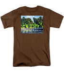 Hunnewell Estate Gardens Wellesley Massachusetts - Men's T-Shirt  (Regular Fit)