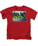 Hunnewell Estate Gardens Wellesley Massachusetts - Kids T-Shirt